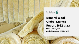 Mineral Wool Global Market Trends, Growth, By Type, Application, By Regional Analysis and Forecast 2022-2031