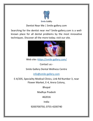 Dentist Near Me  Smile-gallery