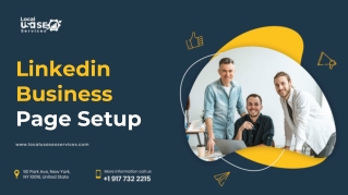 Linkedin Business Page Setup - Local USA SEO Services