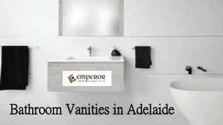 Buy Bathroom Vanities, Cabinets & Tapware in Adelaide.