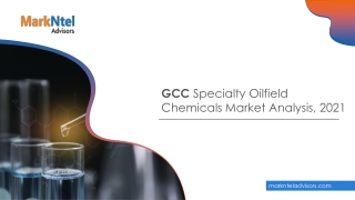 GCC Specialty Oilfield Chemicals Market Research Report: Forecast till 2026