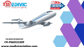 Use the Best  Air Ambulance Service in Ahmedabad and Amritsar from Medivic with High Tech Medical Setup