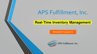 Real-Time Inventory Management