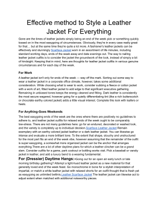 effective-method-to-style-a-leather-jacket-for-everything