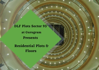 DLF Plots Sector 93 Gurugram - Brochure