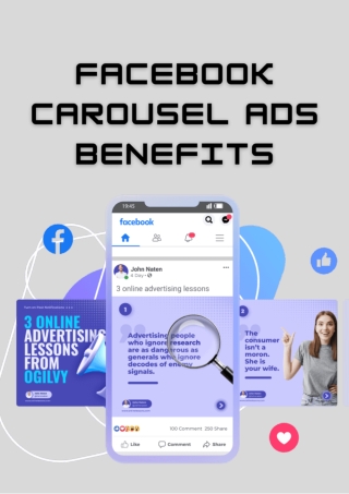Facebook  carousel ads