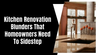 Add Value To Your Kitchen Renovation