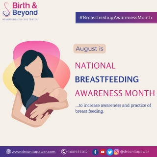 Breastfeeding Awareness Month - Gynecologist in HSR Layout - Dr. Sunita Pawar