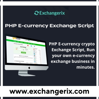 Exchangerix - PHP Crypto Currency Exchange Script