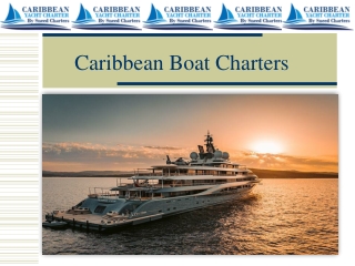 Caribbean Boat Charters