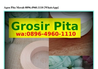 Agen Pita Merah O89Ϭ.Կ9ϬO.lllO{WA}