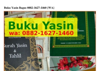 Buku Yasin BaBuku Yasin Bagus Ô882–IᏮ2ᜪ–IㄐᏮÔ(whatsApp)gus
