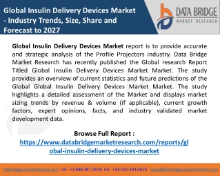 Insulin Delivery Devices Market