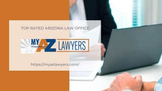 Top Rated Arizona Law Office | My AZ Lawyers