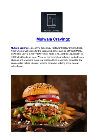 5% Off Mulwala Cravingz, Mulwala, NSW
