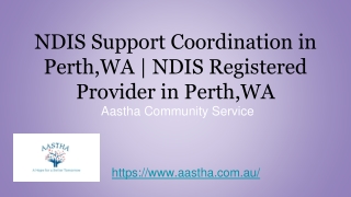 NDIS Support Coordination in Perth,WA | NDIS Registered Provider in Perth,WA |