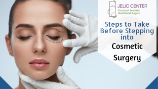 Pre-preparation Checklists for Cosmetic Surgery