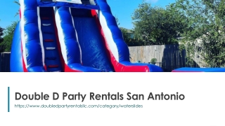 Double D Party Rentals San Antonio