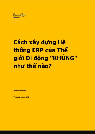 SmartBiz_Hệ thống ERP của thegioididong