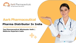 Pharma Distributor In India