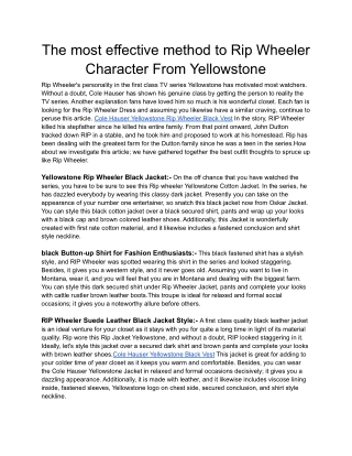 the-most-effective-method-to-rip-wheeler-character-from-yellowstone