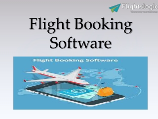 Flight Booking Software