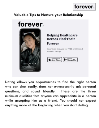Valuable Tips to Nurture your Relationship