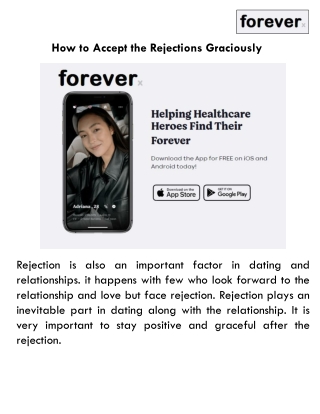 How to Accept the Rejections Graciously
