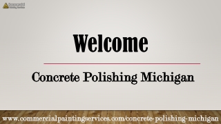 Concrete Polishing Michigan