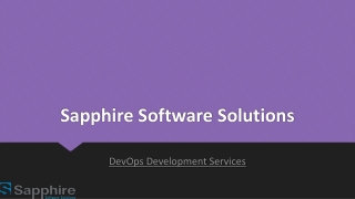 DevOps Development Services | Sapphire