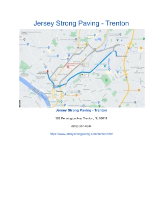 Jersey Strong Paving - Trenton