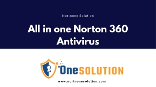 All in one Norton 360 Antivirus