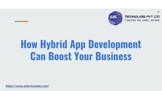 How Hybrid App Development Can Boost Your Business