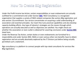 5 Simple Statements About 80g registration Explained