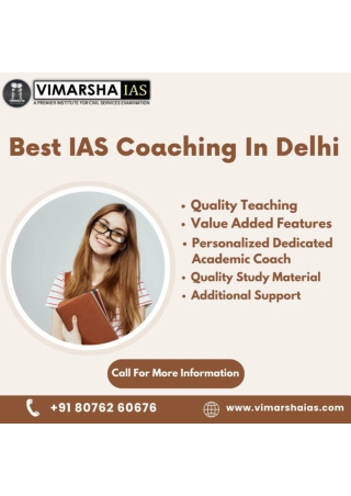 Best IAS Coaching In Delhi Vimarsha IAS