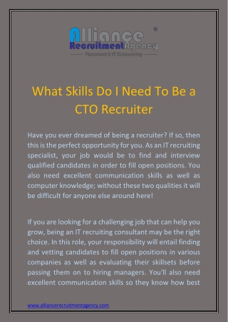 cto recruiter