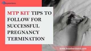 MTP Kit Tips to Follow for Successful Pregnancy Termination