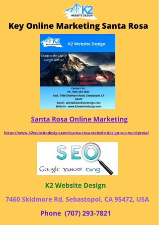 Key Online Marketing Santa Rosa