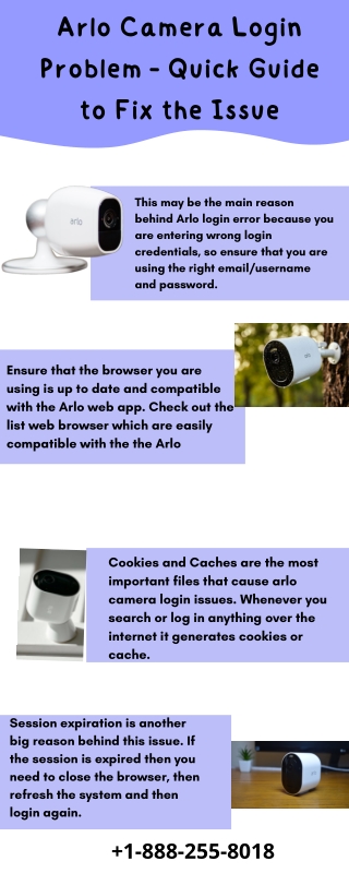 _Arlo Camera Login Problem - Quick Guide to Fix the Issue