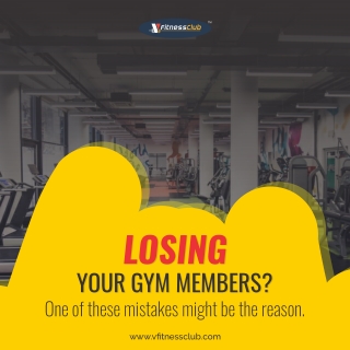Are you losing your gym members Heres what to do. Vfditnessclub Gym Management Software