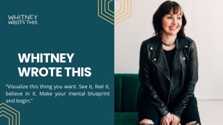 Website Copy Audit Service From  whitney wrote This
