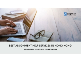 Assignment Help Services in Hong Kong