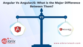 What are the key distinctions between Angular and AngularJS?