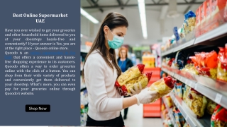 Best online supermarket uae