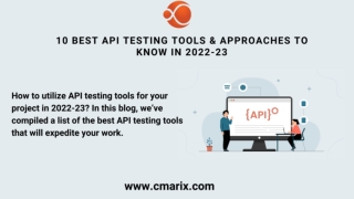10 Best API Testing Tools & Approaches to Know in 2022-23