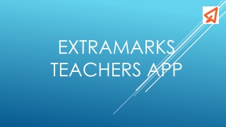 Extramarks Online Teaching App for Teachers