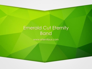 Order Best Emerald Cut Eternity Band - www.eternityus.com