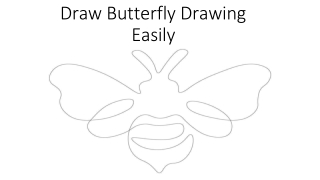 Draw Butterfly Drawing Easily