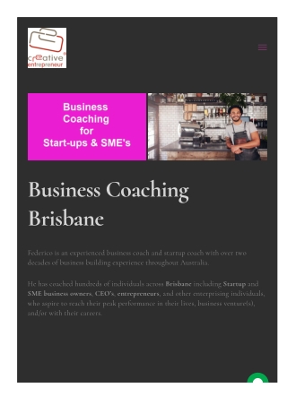 Business Coaching in Brisbane