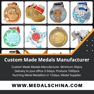 Custom Made Medals Manufacturer - Bespoke Running Metal Medal Supplier